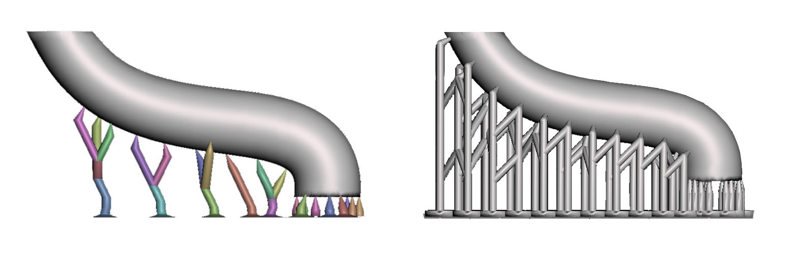 recommended support density in resin 3D printing