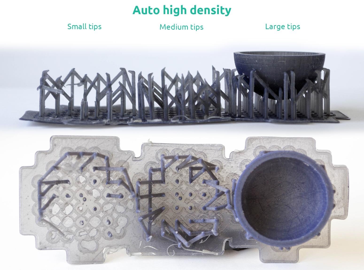 resin 3D printing low and medium tips supports failing on peopoly moai