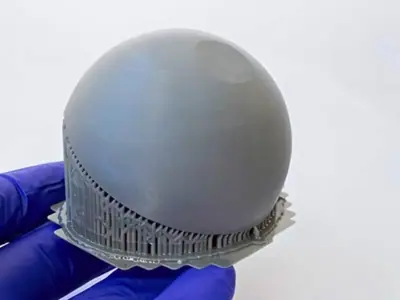 SLA 3D printed electronics housing