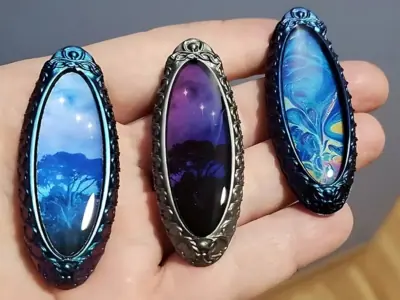 jewelry made using 3D printing