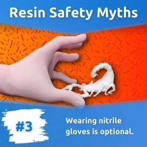 Do I need nitrile gloves for resin 3D printing?