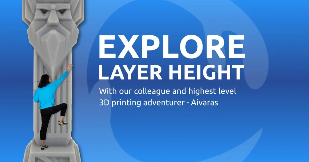Layer height in Miniatures - the Experiment