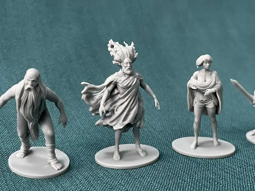 3d printed Runequest miniatures aetherworks