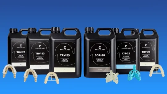 New AmeraLabs 3D Printing Dental Materials