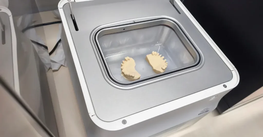 post-cure DMD-31 prints thoroughly