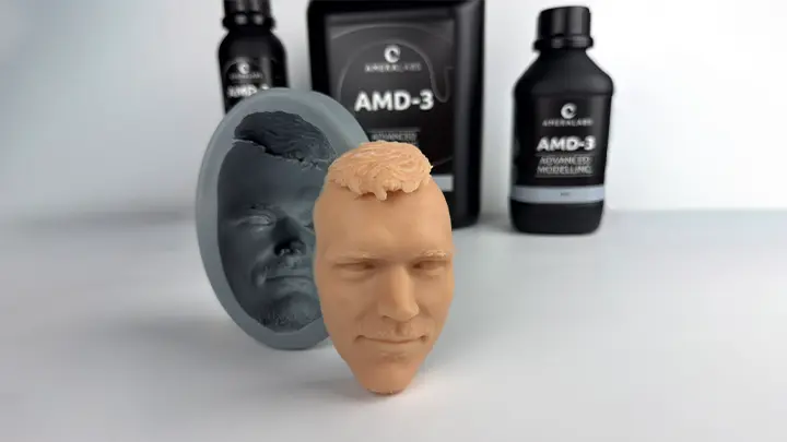 AMD 3 Silicone Mold Master Resin