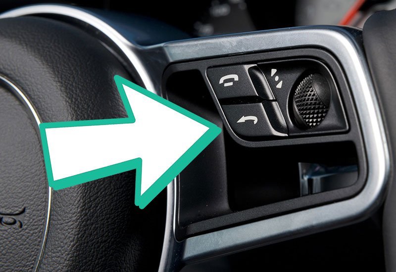 Porsche driving wheel button