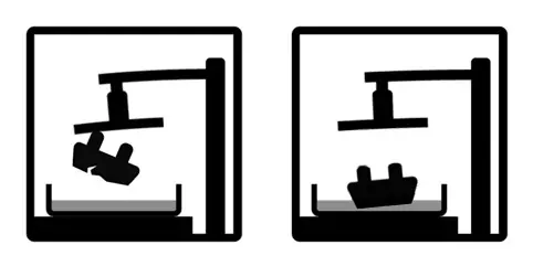 Bad burn-in layer settings build plate adhesion failure
