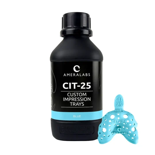 CIT-25 dental impression tray resin 1kg with model
