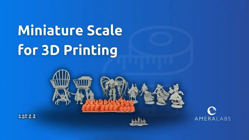 Miniature Scale for 3D Printing