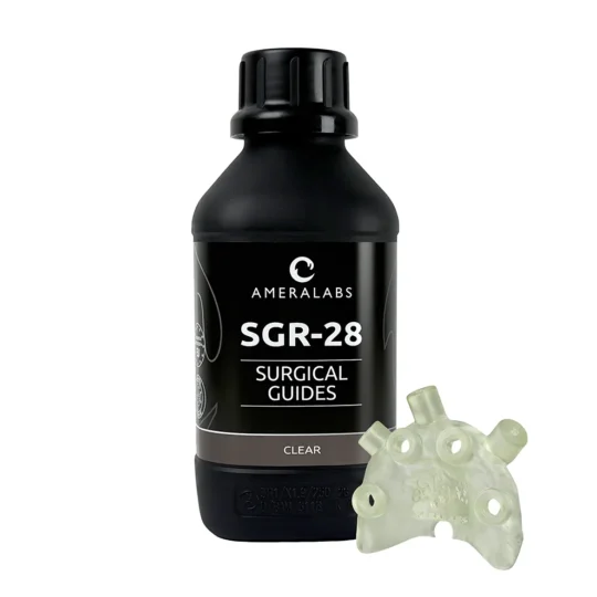SGR-28 surgical guide resin 1kg with model
