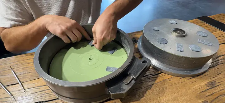 SiOmaster Prepare Spin Casting Mold