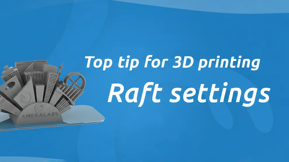 Why should you not use default 3D printing raft settings