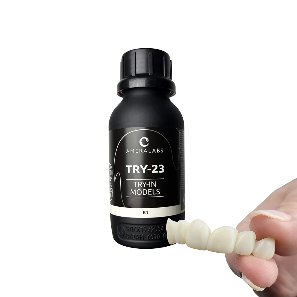TRY-23 Try-in resin in dental shade B1 0,5kg with model